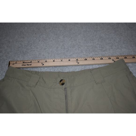 Exofficio Womens Size 12 Convertible Pants Shorts Camping Nylon Zip Cargo Pocket - Picture 5 of 10